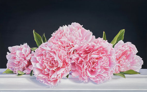 Alexandra Averbach, "Chorus," 2021, oil on canvas, 30 x 50 inches - contact for price