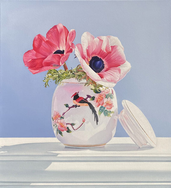 Alexandra Averbach, "Adorn," 2021, 26 x 24 inches, oil on canvas - contact for price