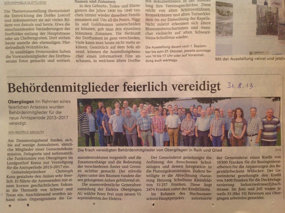 31.08.13 OT Vereidigung Behördenmitglieder