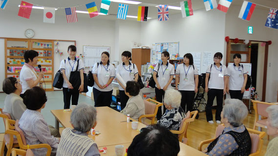 今回実習をした佐賀県立総合看護学院の皆さん