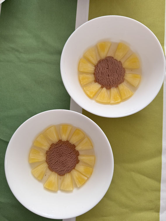 3歳からの子ども料理教室 まろんずキッチン 夏休みにおすすめひまわりゼリー