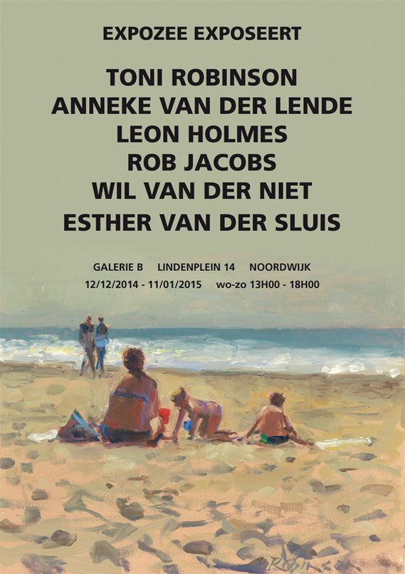 With 5 other winning artists of Noordwijk Painting Festival 2014.