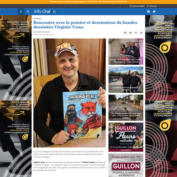 Un article dans ACTUABD