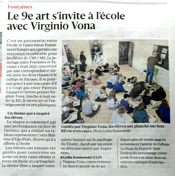 Un article dans ACTUABD