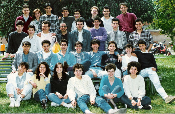 V A Informatica I.T.I.S. Fermo Corni di Modena - Anno scolastico 1987/88