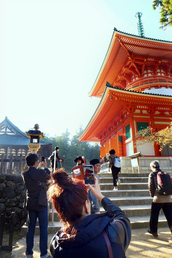 Koyasan Highlight Pagode Konpon Daito Tempelkomplex Danjo Garan