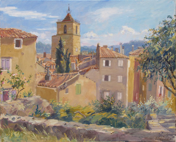 Tony Wahlander (Tony Wåhlander) artiste peintre en Provence 