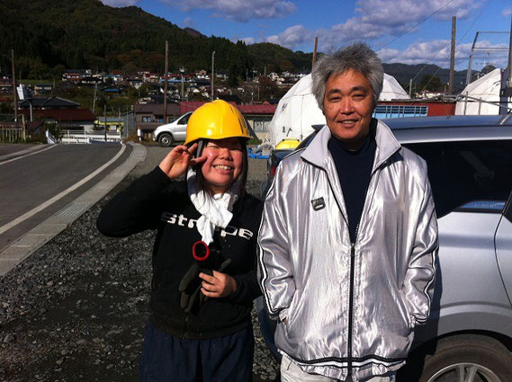 2011年9月、ノリオさんとクレパ / Mr.Norio and Kurepa in September in 2011