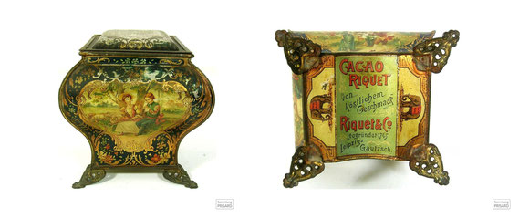 RES.19.012 Kakaodose von Riquet (Leipzig, um 1900) / © FLOSIL