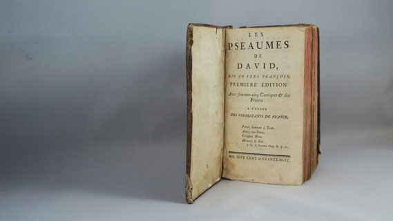 LIB.18.043 Pseaumes de David ([La Rochelle], 1768) / © Sammlung PRISARD