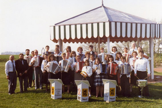 concert à Wivres en 1991