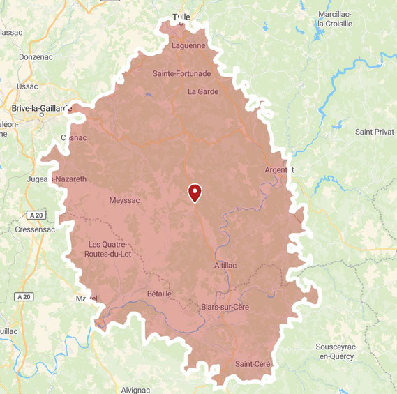 BRIVE LA GAILLARDE, TULLE, BEAULIEU SUR DORDOGNE, SAINT CERE, TUDEILS, TURENNE, MEYSSAC