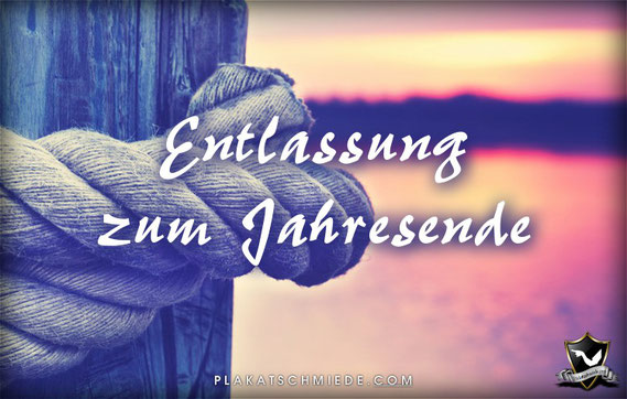 Entlassung zum Jahresende, Jesus entließ die Volksmenge, Online mit Gott