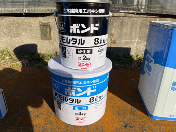 ボンドKモルタル2セット ボンド Kモルタル 8Lセット 2セット 弱 ボンドKモルタル2セット ボンド Kモルタル 8Lセット 2セット 弱