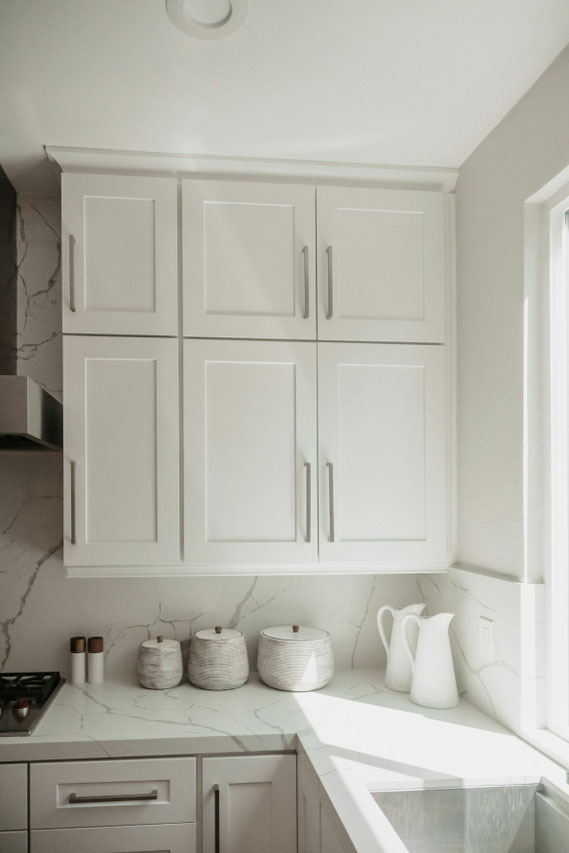 kitchen cabinetry is the most expensive part of a kitchen remodel while painting takes up a very little percentage of your total budget