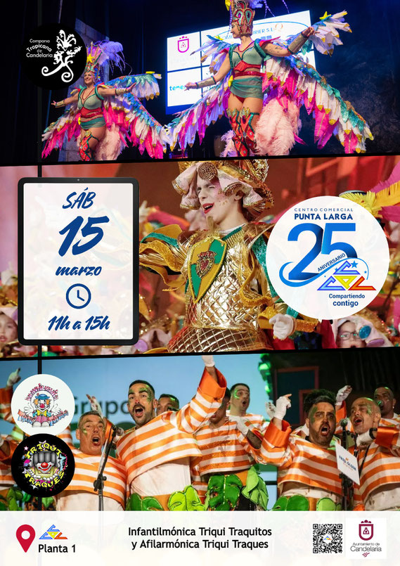 Festival de Carnaval 2025 en el Centro Comercial Punta Larga
