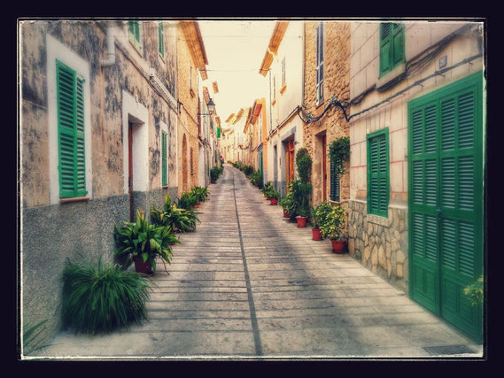 Gasse in Alcúdia