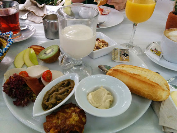 Frühstück Vegan Love im Bellaverde