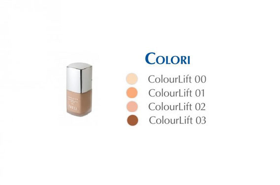 diverse nuances di colore fondotinta Free Age