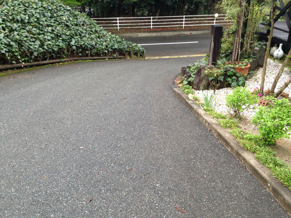 神来の郷　作業所利用者Kのブログ　道路清掃