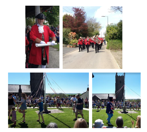 Photo montage of past May Day Events