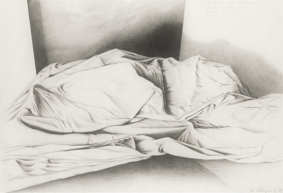 Entwurf eines Denkmals für den heroischen Maler Josef-Anton Koch, Bleistift, 1979, 70/100 cm