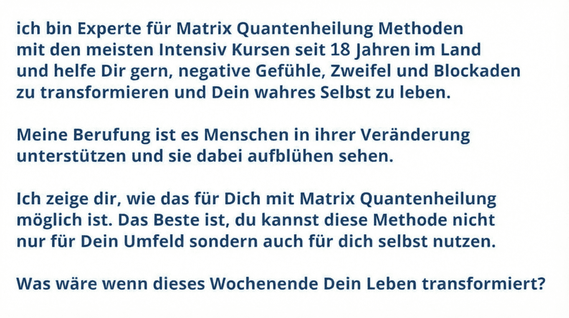 Quantenheilung 2
