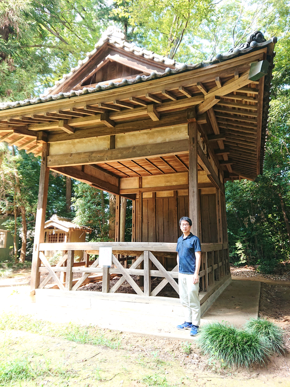 上野台八幡神社(深谷市)の神楽殿