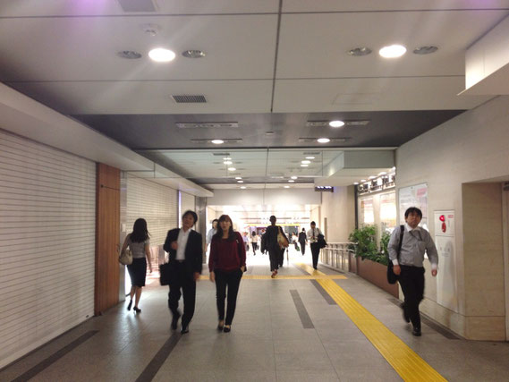 東京駅 地下通路