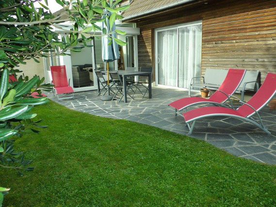 ecogite aux portes du marais - jardin sud