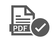 計量証明 電子署名のPDF開封時の署名有効イメージ