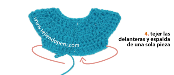 Chaleco para muñeca a crochet new arrivals