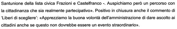 CONSIGLIO DEL 21 NOVEMBRE