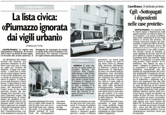 Gazzetta di Modena 5 Maggio 2010