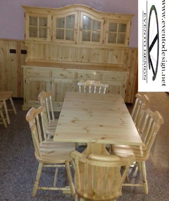 mobili country, mobili rustici, mobili tirolesi, mobili in legno massello in stile classico, mobili in stile country