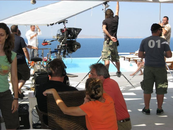 June 2011 Info-mercial shoot, Mykonos