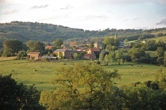 Vue sur le village