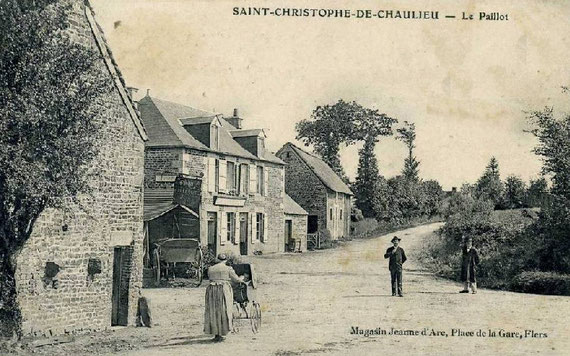 Le village au début du XXe siècle