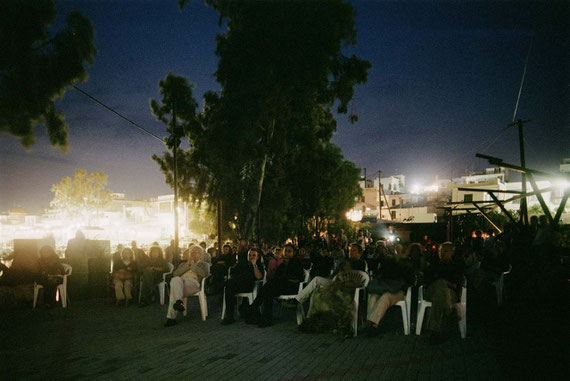 Bring Your Own Chair, Open Air Film Programm, Judith & Ralph Wieser; Photo: Hans Labler