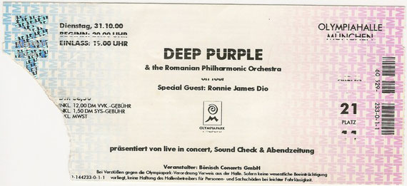 Deep Purple Konzert München