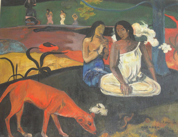 Le chien jaune Paul Gauguin