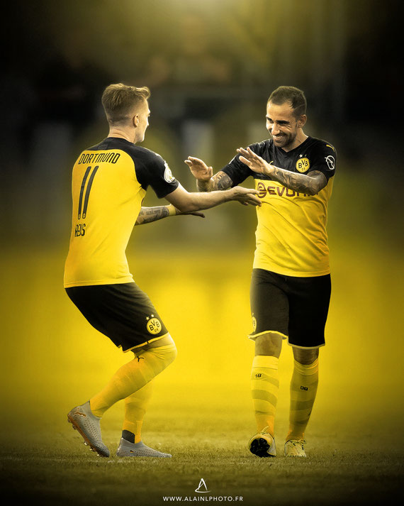 Marco Reus et Paco Alcácer - Dortmund