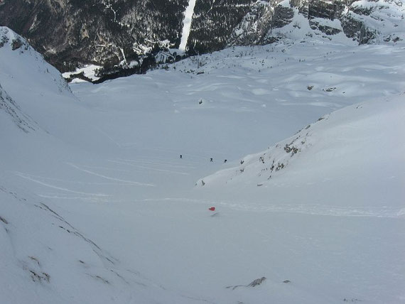 Die Aufstiegsspur