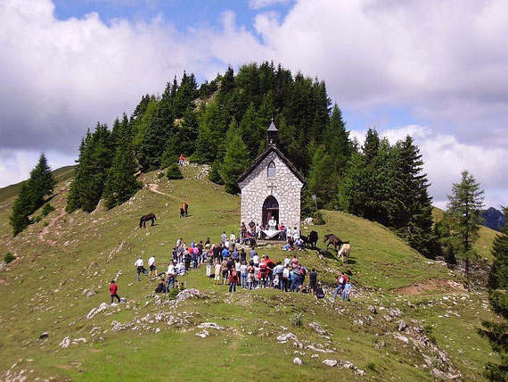 Idylle pur beim Kirchlein Maria Schnee