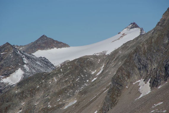 Der Sonnblick von der Feldseeschart aus aufgenommen