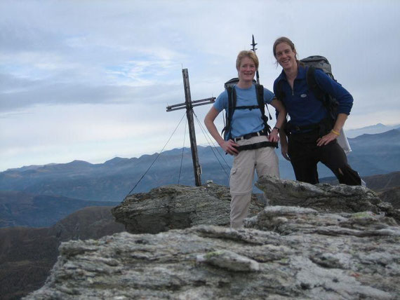 Ein Gipfelfoto darf natürlich auch auf der Wandspitze nicht fehlen