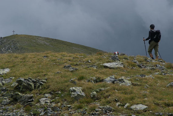 Die letzten Meter zum Wintertaler Nock