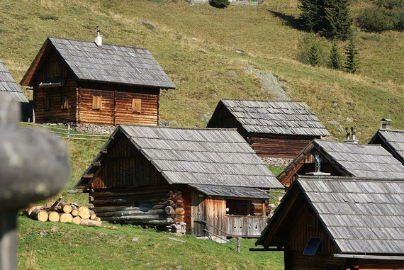 Die Siflitzer Hütten auf der Siflitzer Kuhalm