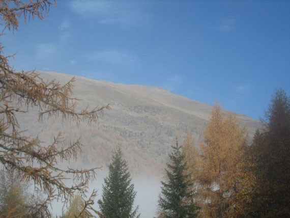Am Fuße des Faschauernecks (2614m) entlang ging es Richtung Norden