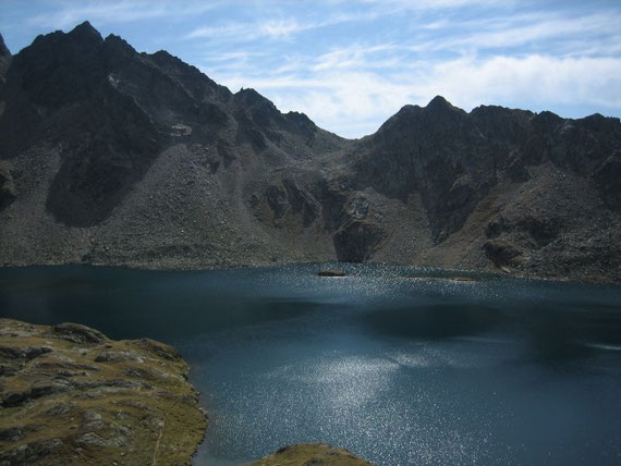 Der Wangenitzensee, Kärntens größter Gebirgssee